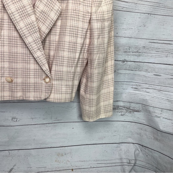 Evan Picone Petits Lined  Blazer Jacket Coat sz 12 - Picture 7 of 8